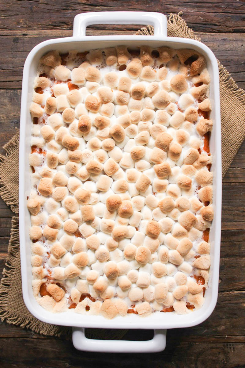 Canned Sweet Potato Casserole With Marshmallows
 marshmallow sweet potato casserole