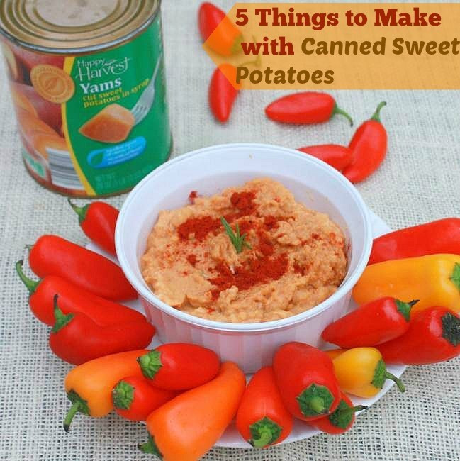 Canned Sweet Potato
 5 Things To Make with Canned Sweet Potatoes