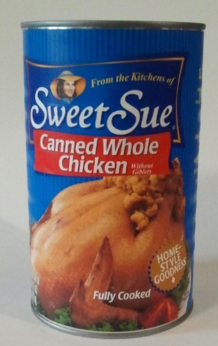 Canned Whole Chicken
 Dave s Cupboard Sweet Sue Canned Whole Chicken