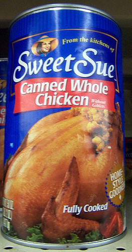 Canned Whole Chicken
 Canned Whole Chicken