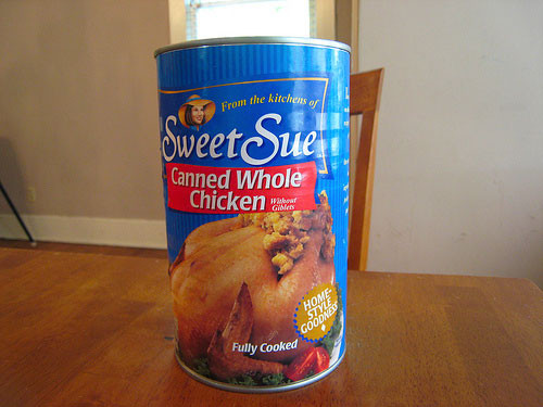 Canned Whole Chicken
 Best Canned Ravioli