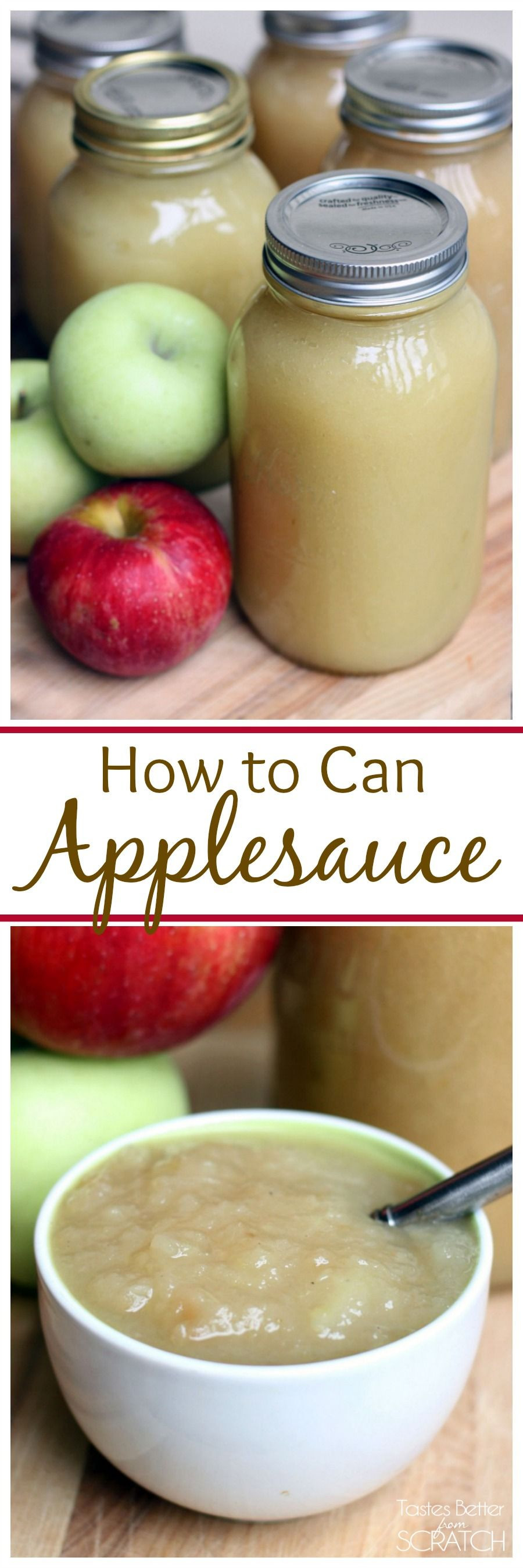 Canning Applesauce Recipe
 Canned Applesauce on Pinterest