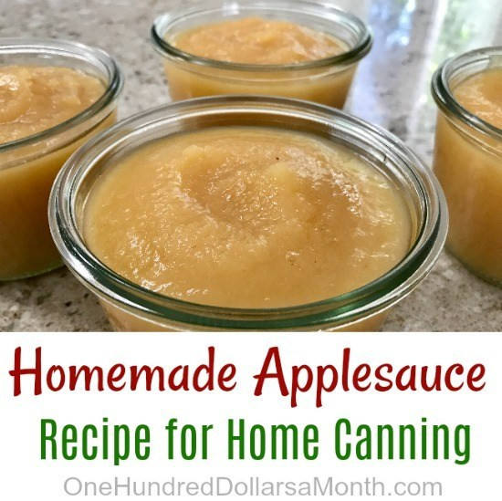 Canning Applesauce Recipe
 Canning 101 How to Make Homemade Applesauce e