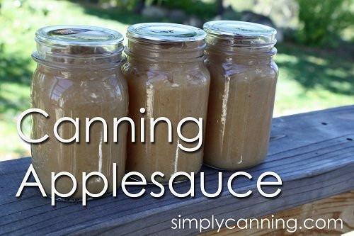 Canning Applesauce Recipe
 Canning Applesauce easy recipe with a waterbath canner
