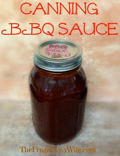 Canning Bbq Sauce
 Canning BBQ Sauce tutorial and homemade BBQ sauce recipe
