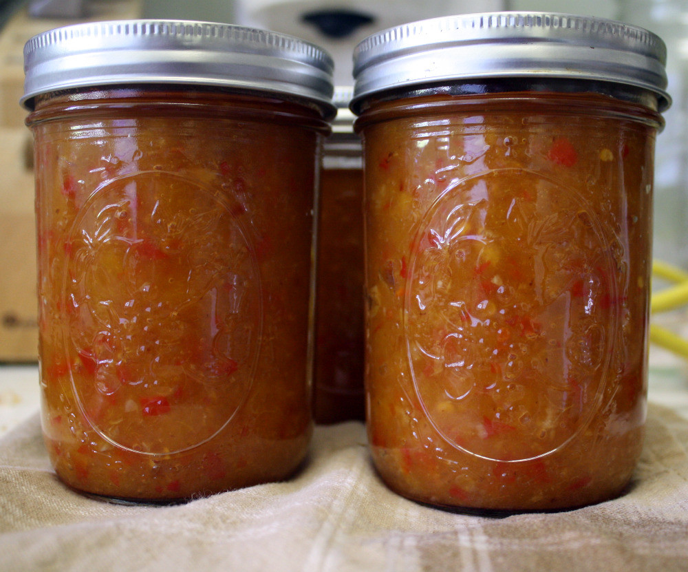 Canning Bbq Sauce
 Mountain Home Quilts Canning 101 Tomato Sauce and Peach