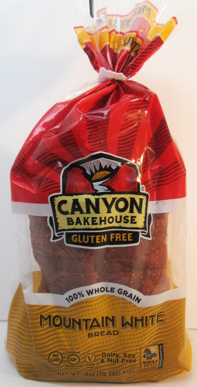 Canyon Bakehouse Gluten Free Bread
 Canyon Bakehouse Mountain White Bread