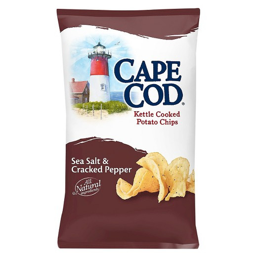 Cape Cod Potato Chips
 Cape Cod Kettle Cooked Potato Chips Sea Salt and