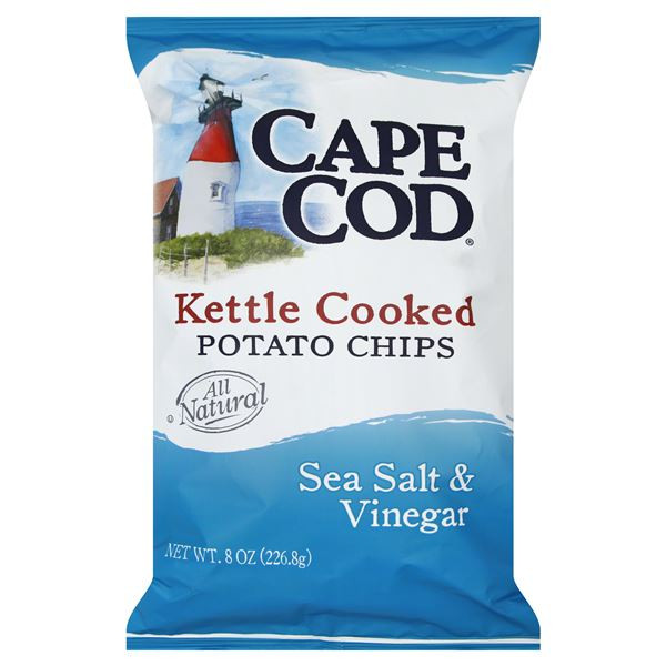 Cape Cod Potato Chips
 Cape Cod Potato Chips Kettle Cooked Sea Salt & Vinegar