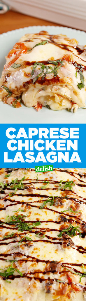 Caprese Chicken Lasagna
 Best Caprese Chicken Lasagna Recipe How to Make Caprese