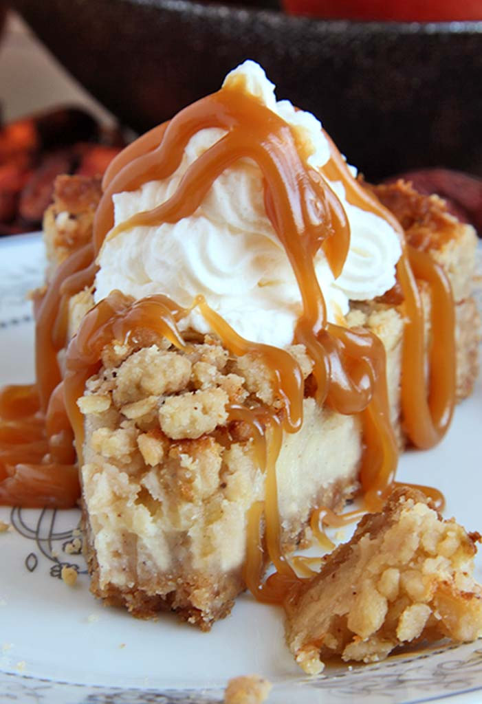 Caramel Apple Dessert
 Caramel Apple Crisp Cheesecake Cakescottage