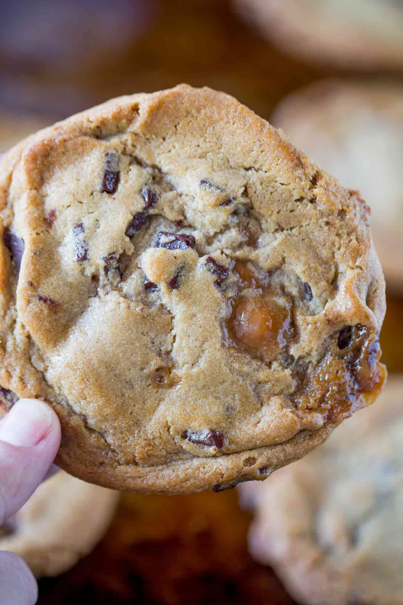 Caramel Chocolate Chip Cookies
 Caramel Chocolate Chip Cookies Food Fun Kids