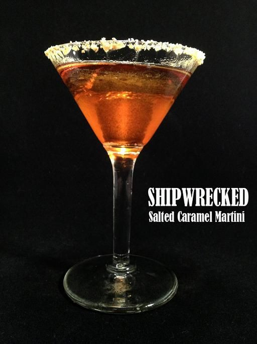 Caramel Vodka Drinks
 Retro Drink Recipe Shipwrecked Salted Caramel Martini