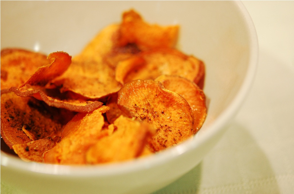 Carbs In A Baked Potato
 Baked Sweet Potato Chips Low Carb Just Paleo Food