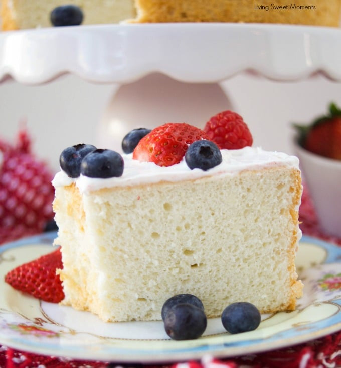 Carbs In Angel Food Cake
 Incredibly Delicious Sugar Free Angel Food Cake Living