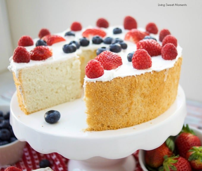 Carbs In Angel Food Cake
 Incredibly Delicious Sugar Free Angel Food Cake Living