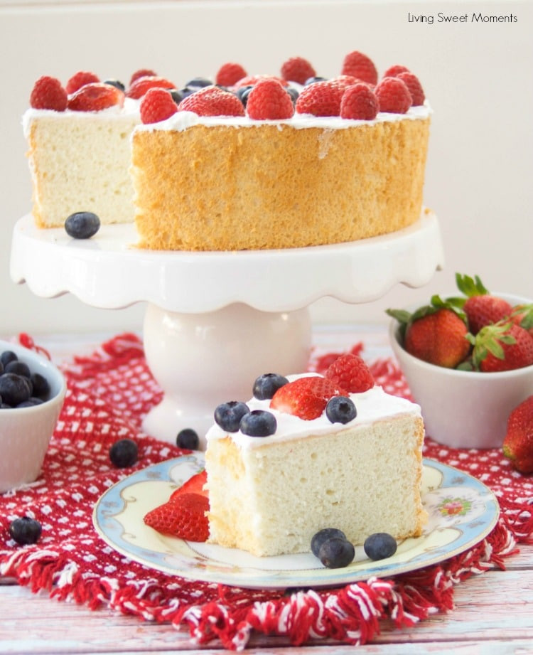 Carbs In Angel Food Cake
 Incredibly Delicious Sugar Free Angel Food Cake Living