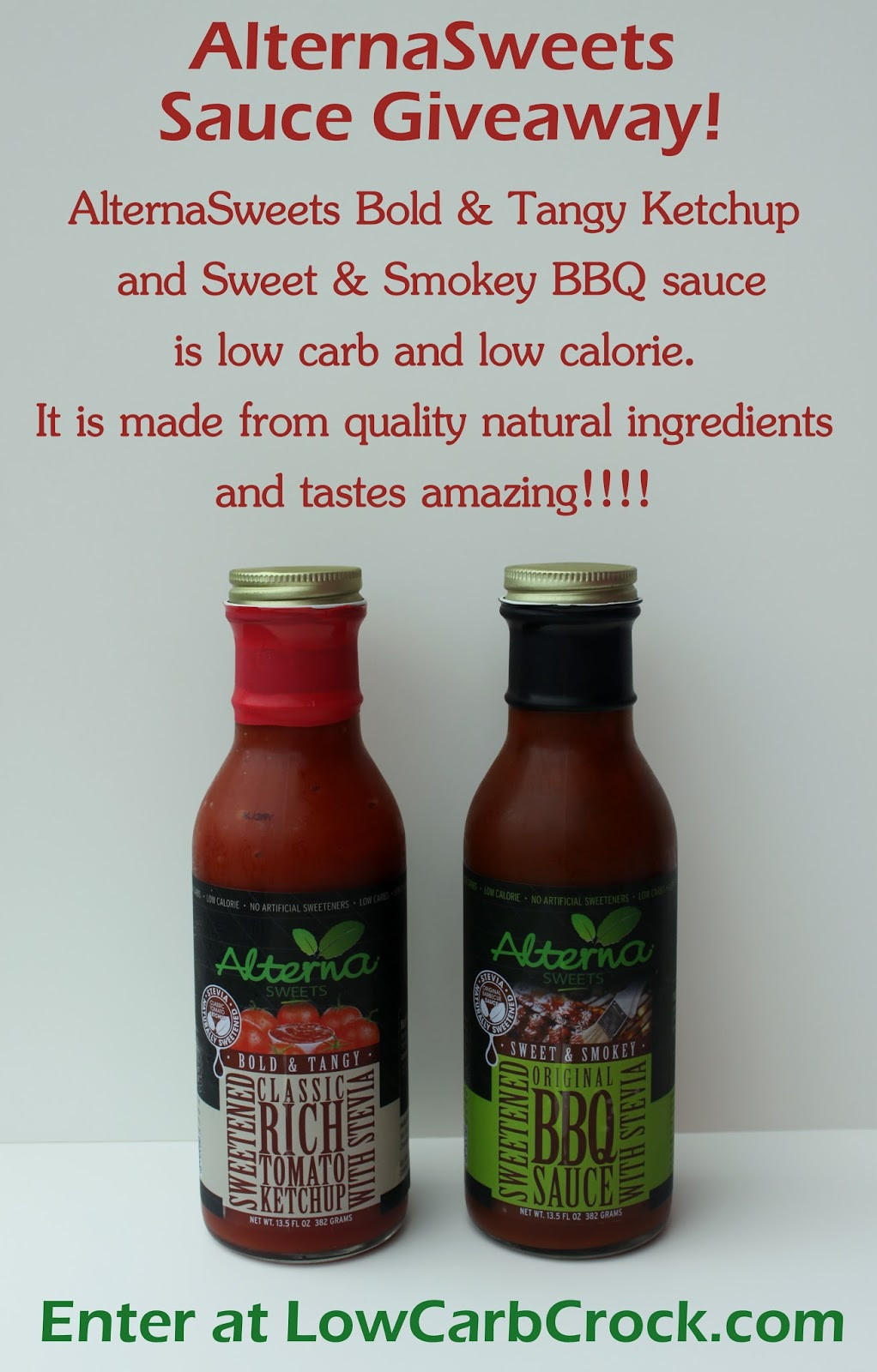 Carbs In Bbq Sauce
 Enter My AlternaSweets Giveaway Low Carb Ketchup and