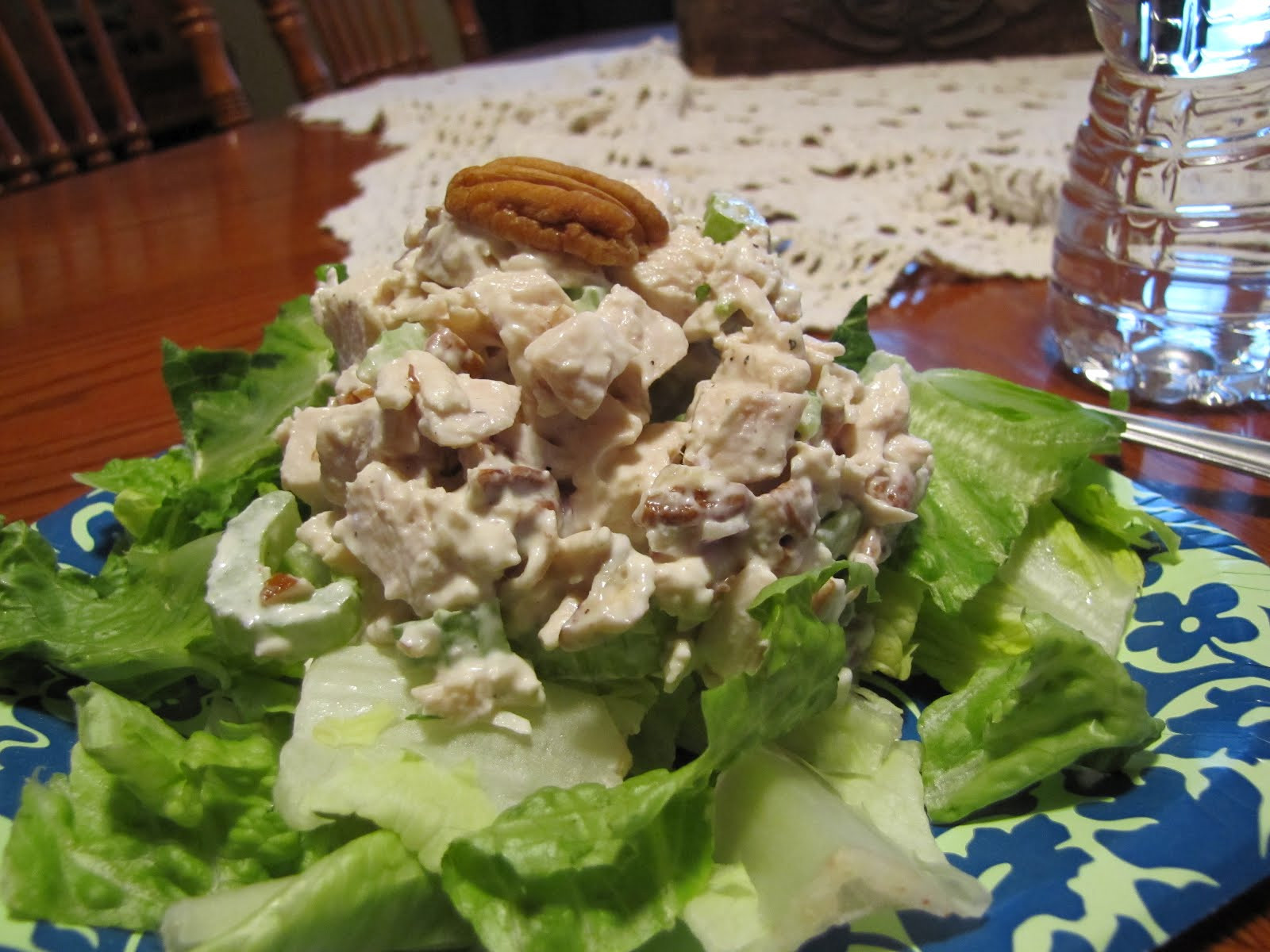 Carbs In Chicken Salad
 Low Carb Living Pecan Chicken Salad Faithfulness Farm