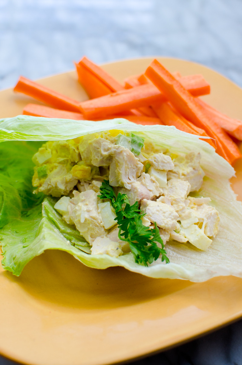 Carbs In Chicken Salad
 Low Carb Crunchy Chicken Salad A Grande Life