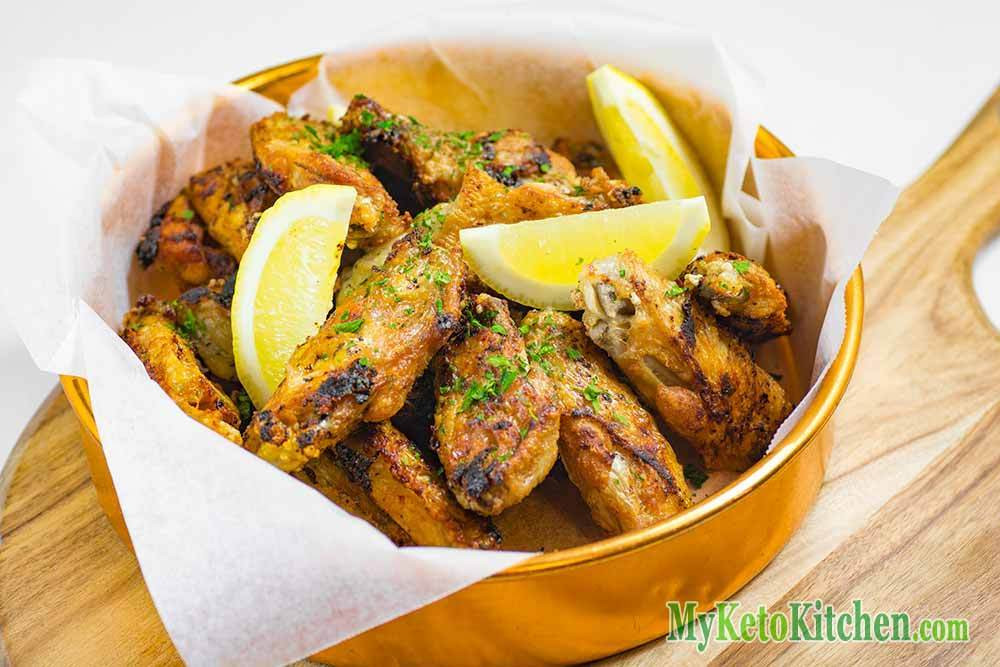 Carbs In Chicken Wings
 Easy to Make Crispy Low Carb Garlic Chicken Wings Step