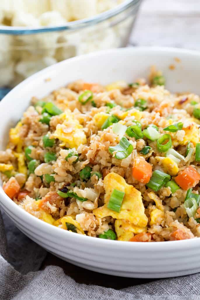 Carbs In Fried Rice
 Low Carb Cauliflower Fried Rice ⋆ Great gluten free