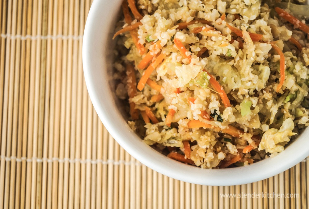 Carbs In Fried Rice
 Low Carb Cauliflower Fried “Rice” Slender Kitchen