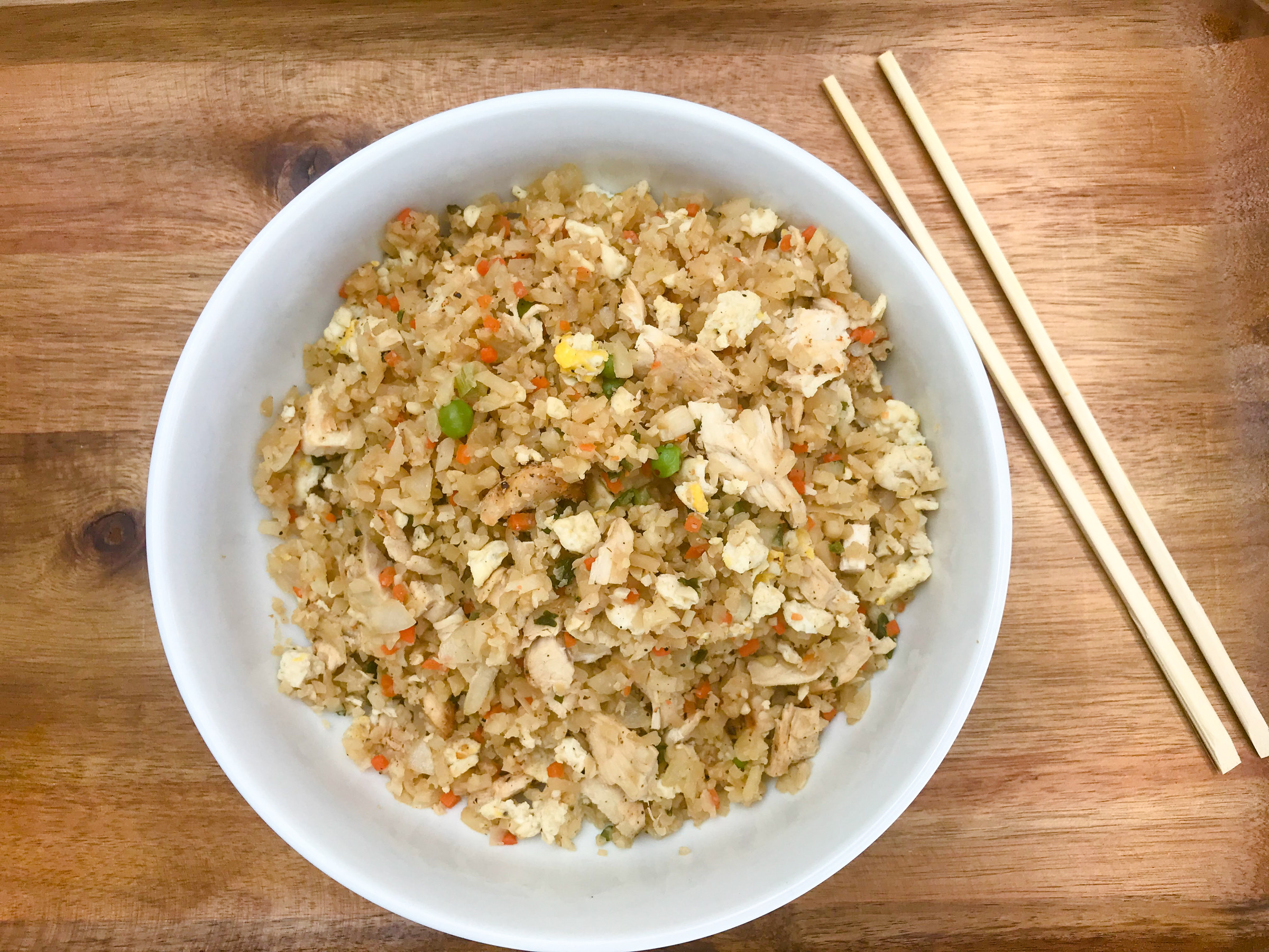 Carbs In Fried Rice
 Low Carb Cauliflower Chicken Fried Rice A Cup Full of Sass