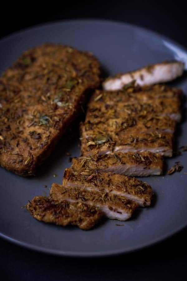 Carbs In Pork Chops
 Low Carb Pork Chops in Crockpot with Spice Rub [Recipe