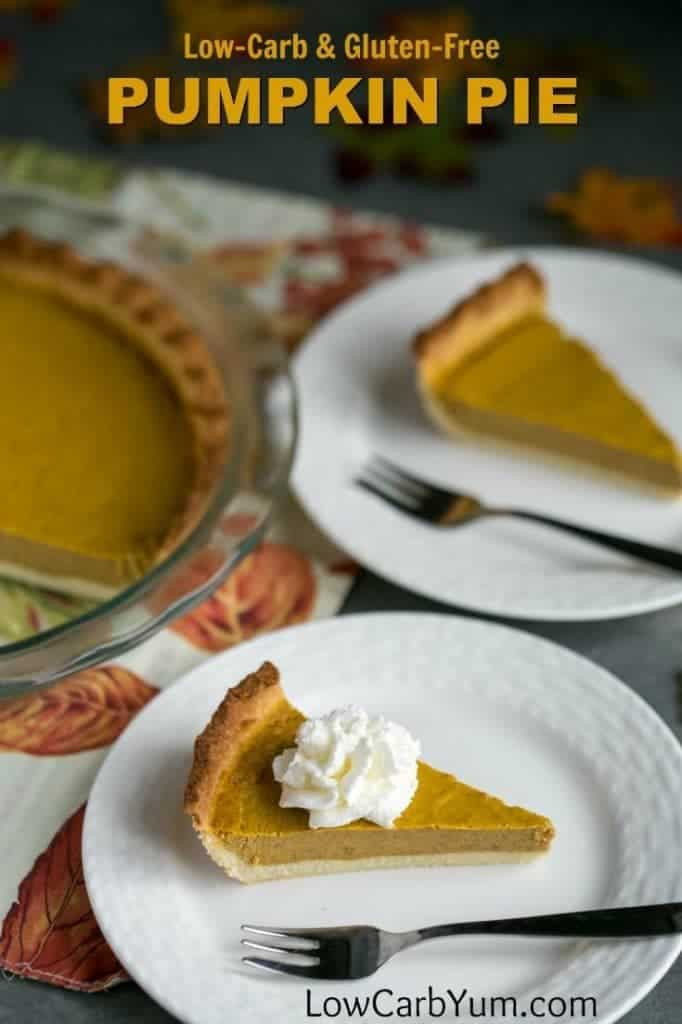 Carbs In Pumpkin Pie
 Low Carb Pumpkin Pie Recipe Gluten Free