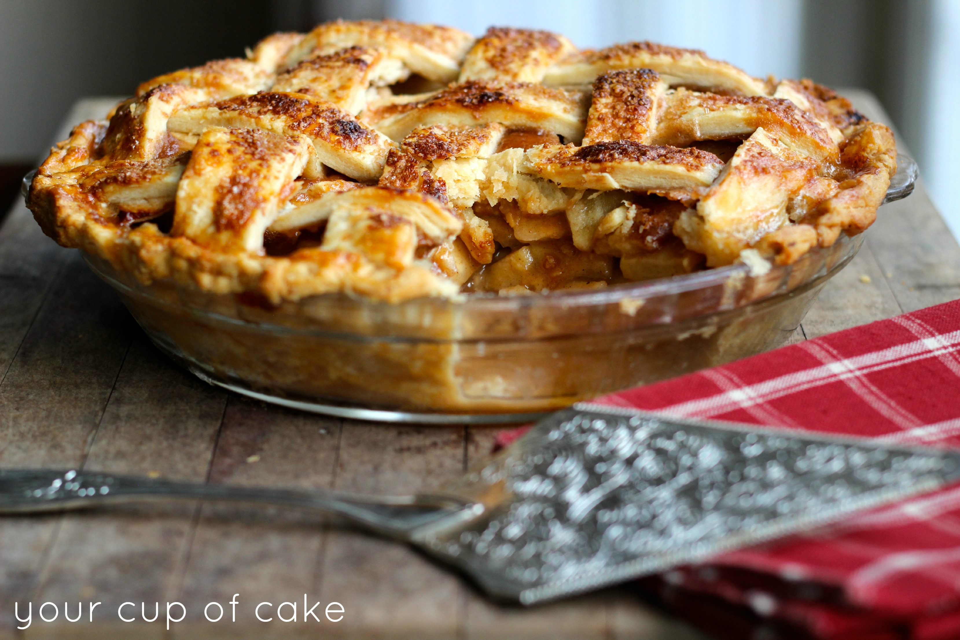 Carmel Apple Pie
 Caramel Apple Pie Your Cup of Cake