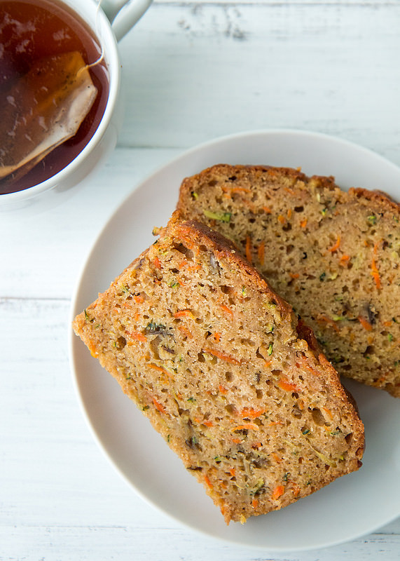 Carrot Apple Zucchini Bread
 Zucchini Carrot Apple Bread