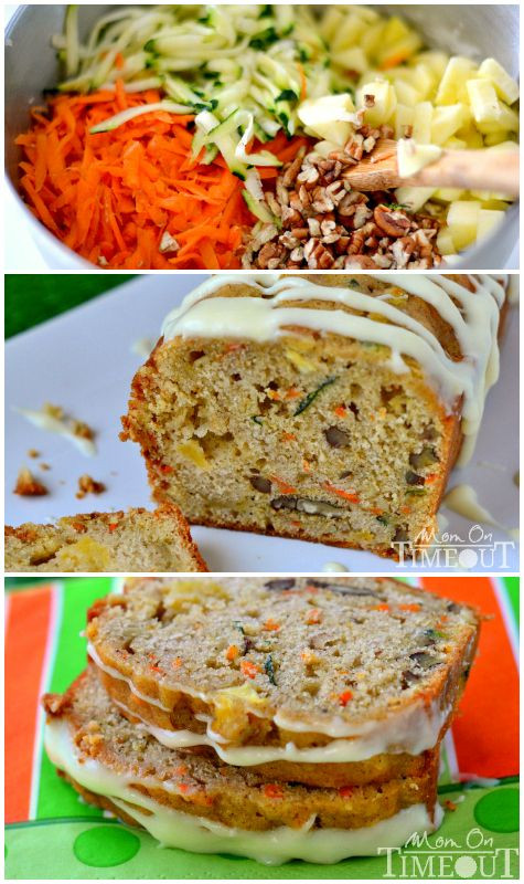 Carrot Apple Zucchini Bread
 Carrot Zucchini Apple Bread Recipe