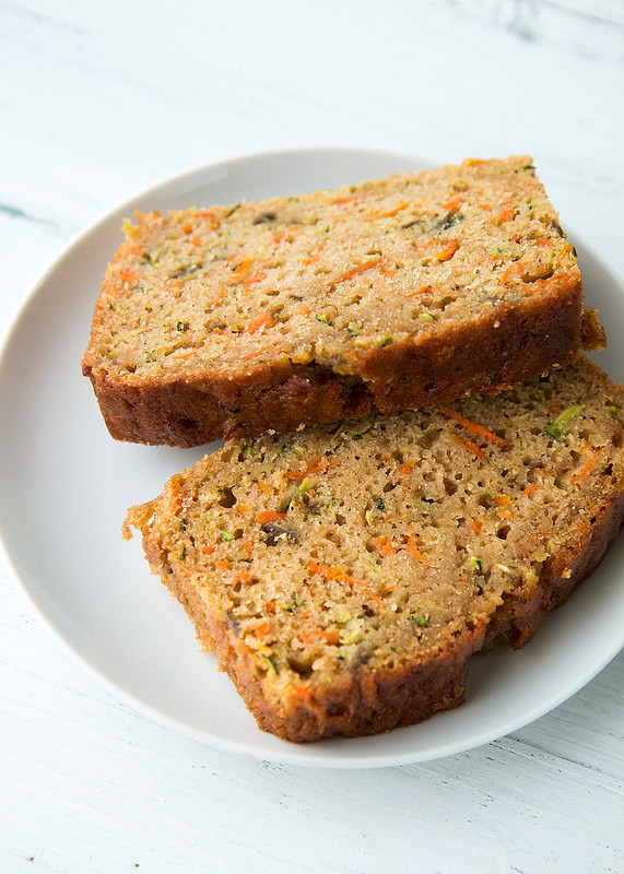 Carrot Apple Zucchini Bread
 Zucchini Carrot Apple Bread