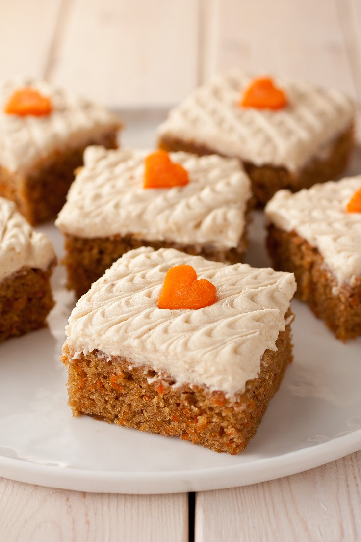 Carrot Cake Bars
 Top 10 Delicious Recipes to Try This Easter Top Inspired