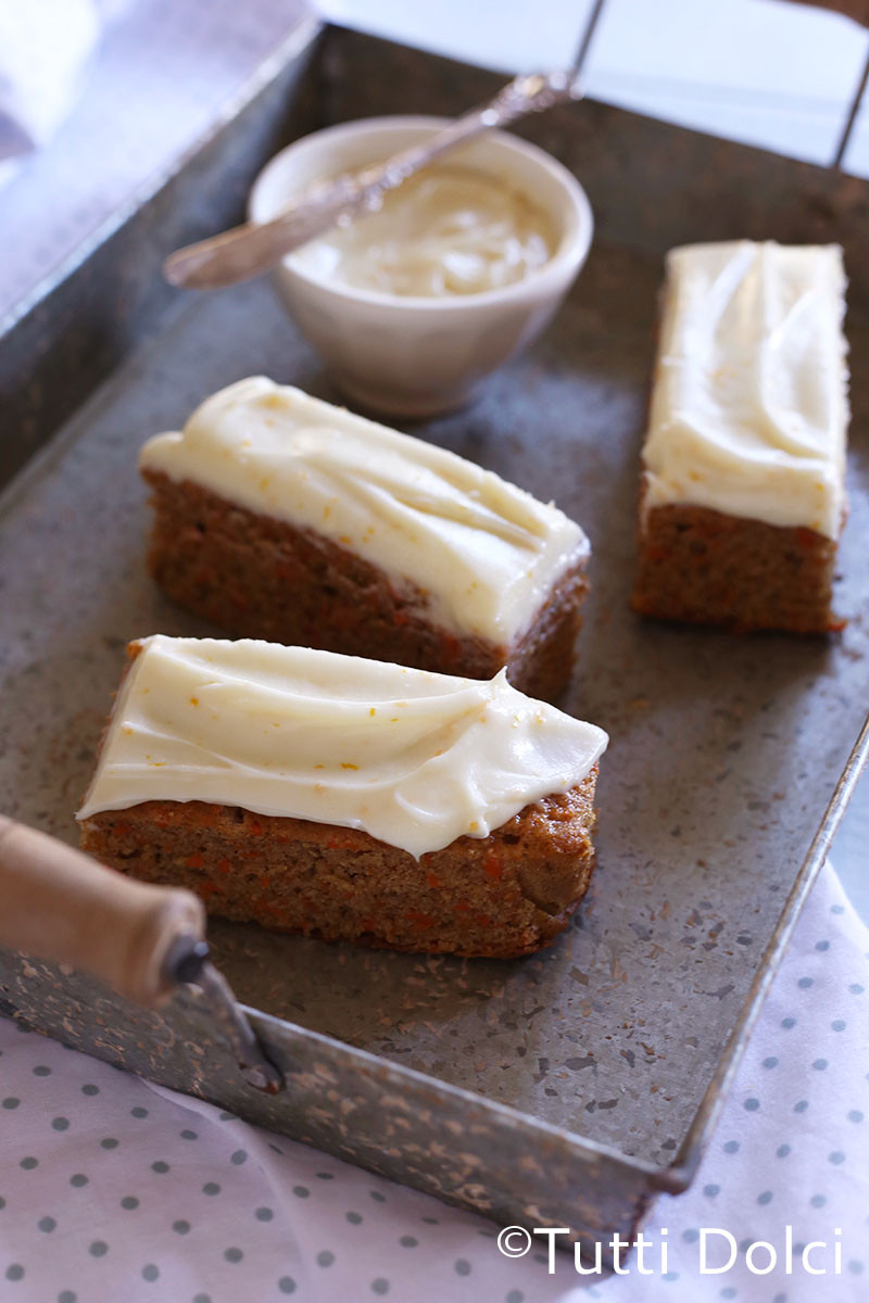 Carrot Cake Bars
 carrot cake bars