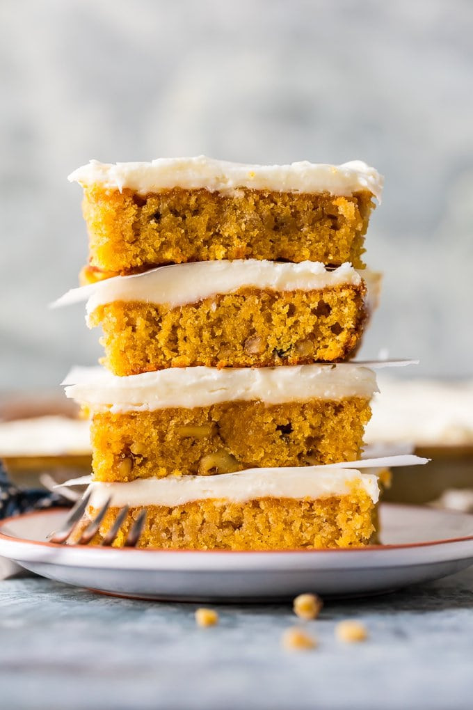 Carrot Cake Bars
 Carrot Cake Bars Gluten Free VIDEO The Cookie Rookie