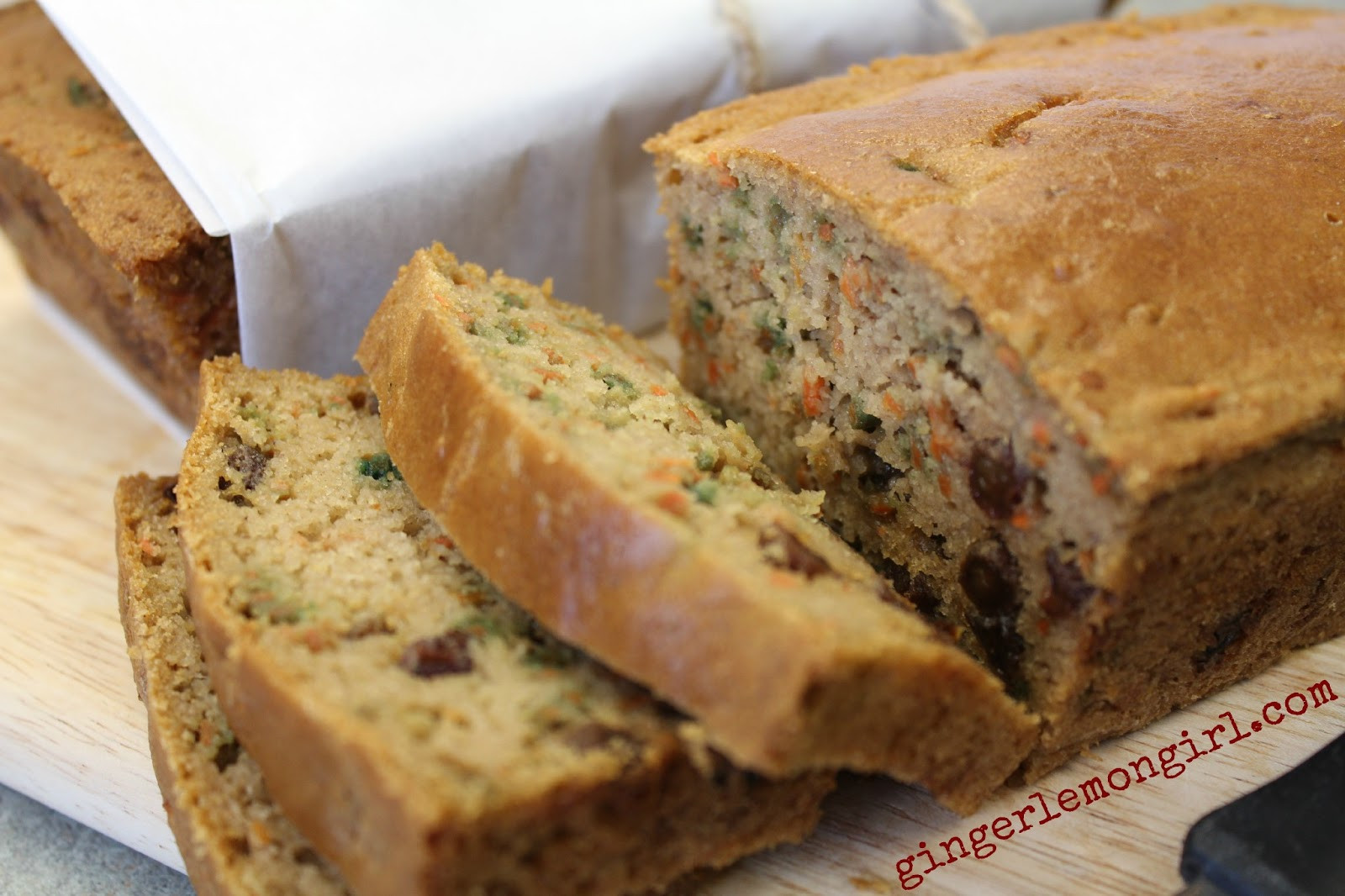 Carrot Cake Bread
 Carrie S Forbes Gingerlemongirl Gluten Free Paleo