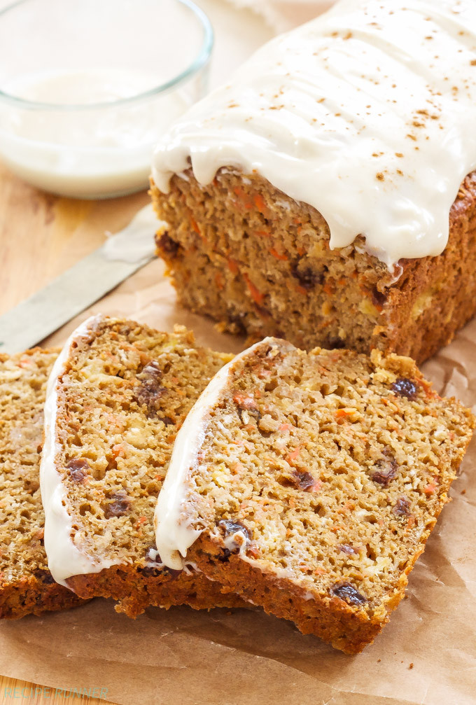 Carrot Cake Bread
 Oatmeal Carrot Cake Bread Recipe Runner