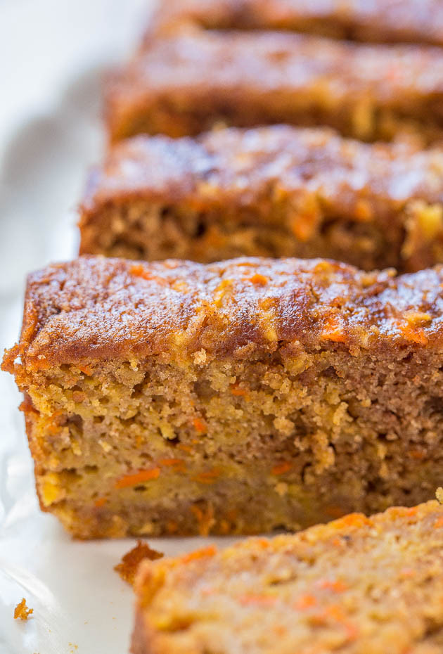 Carrot Cake Bread
 Carrot Apple Bread Averie Cooks