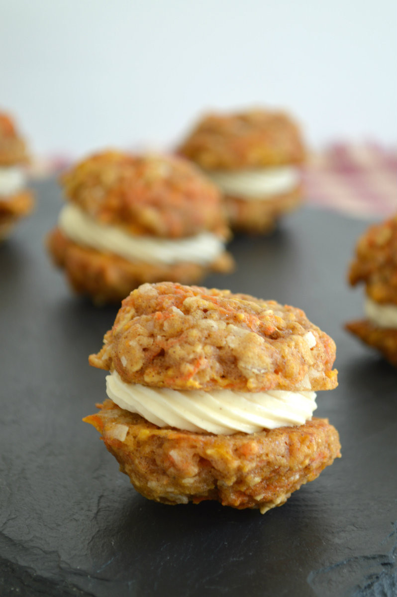 Carrot Cake Cookies
 Carrot Cake Cookies with Green & Black s Organic White