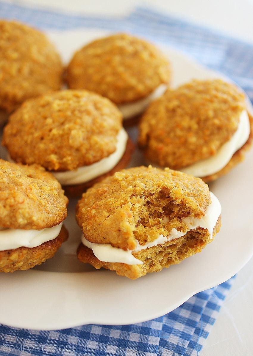 Carrot Cake Cookies
 Soft Carrot Cake Sandwich Cookies