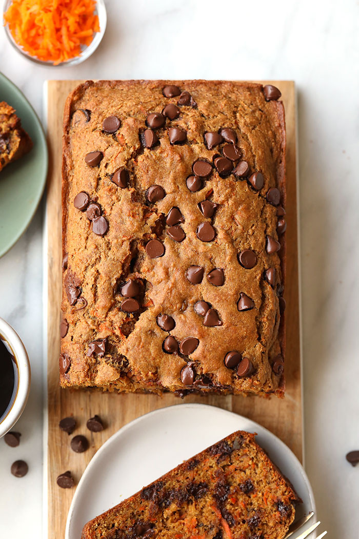 Carrot Cake Loaf
 Healthy Chocolate Chip Carrot Cake Loaf VIDEO Fit