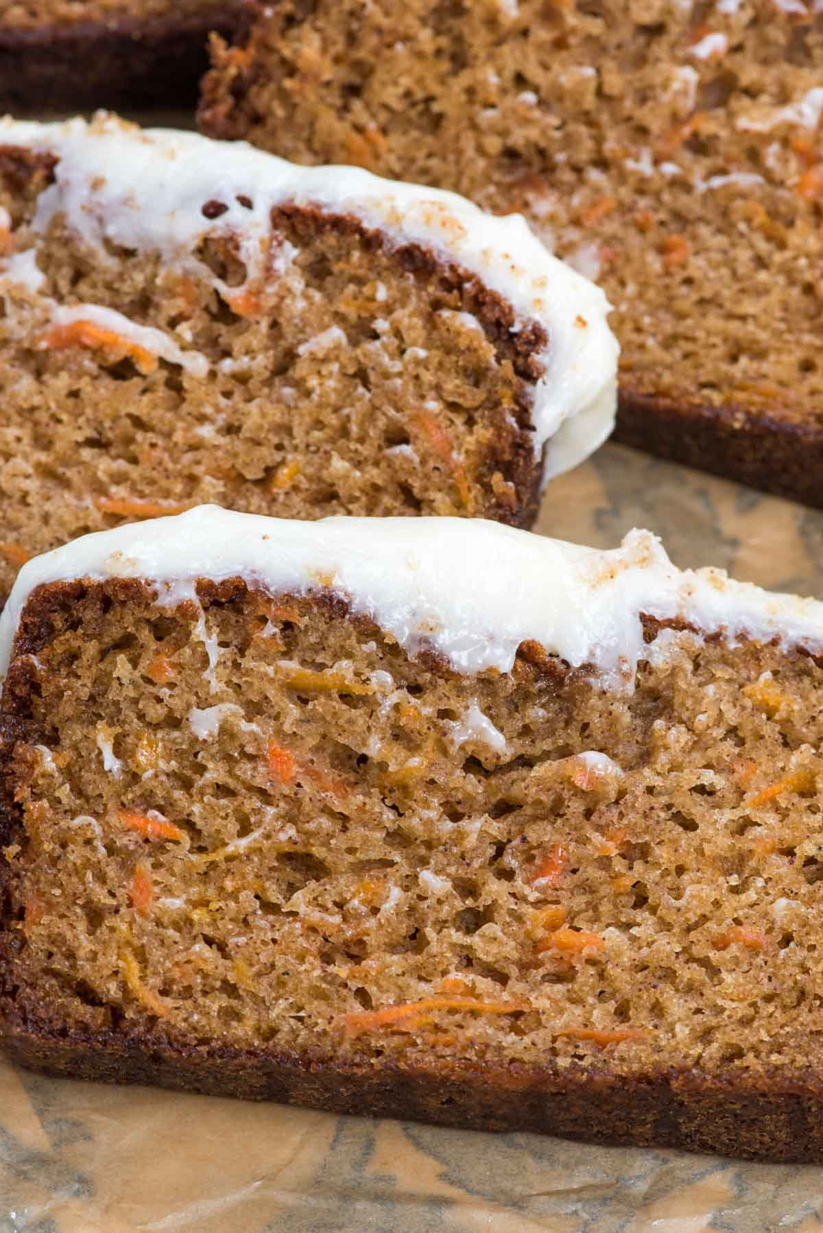 Carrot Cake Loaf
 The BEST Carrot Cake Loaf Cake Crazy for Crust