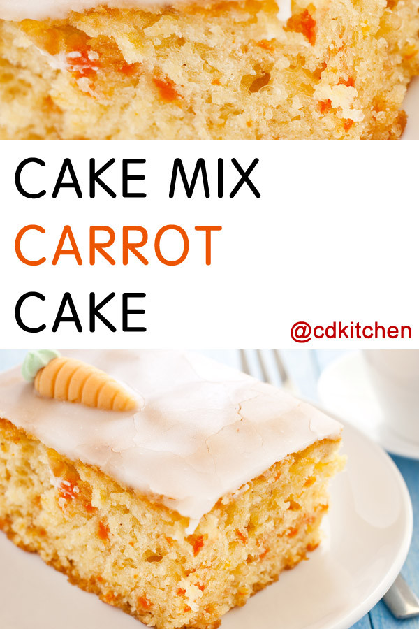 Carrot Cake Mix
 Cake Mix Carrot Cake Recipe