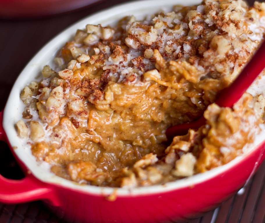 Carrot Cake Oatmeal
 Holiday Breakfast In A Jiffy Carrot Cake Oatmeal — Oh She