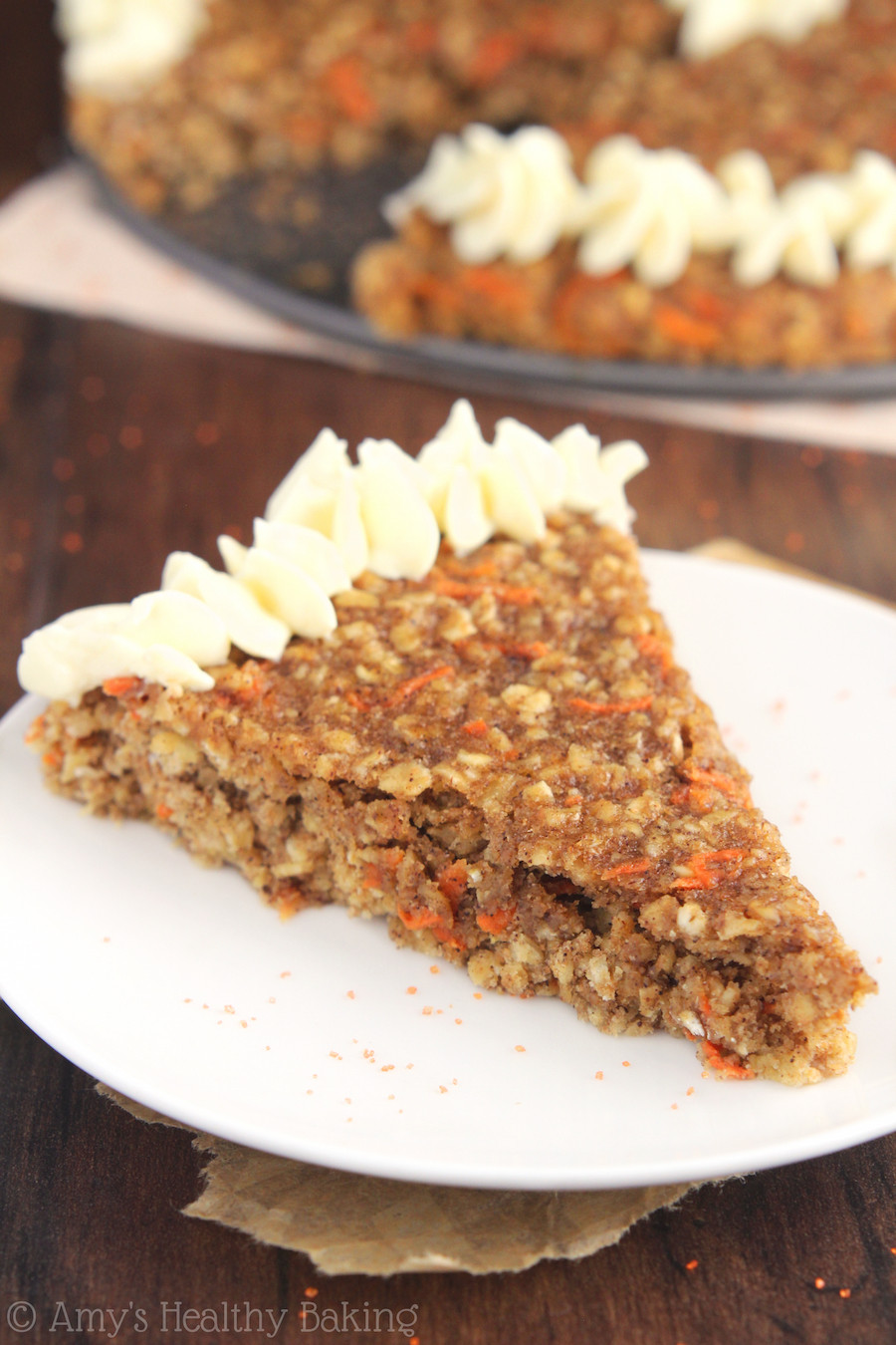 Carrot Cake Oatmeal
 Carrot Cake Oatmeal Cookie Cake