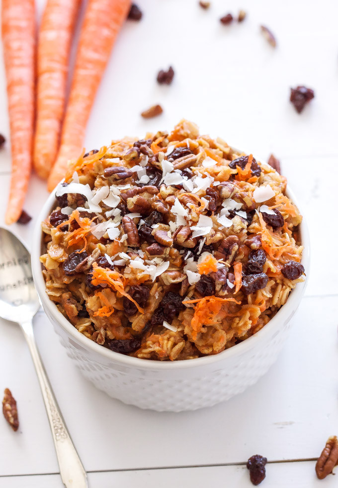 Carrot Cake Oatmeal
 Carrot Cake Oatmeal Recipe Runner