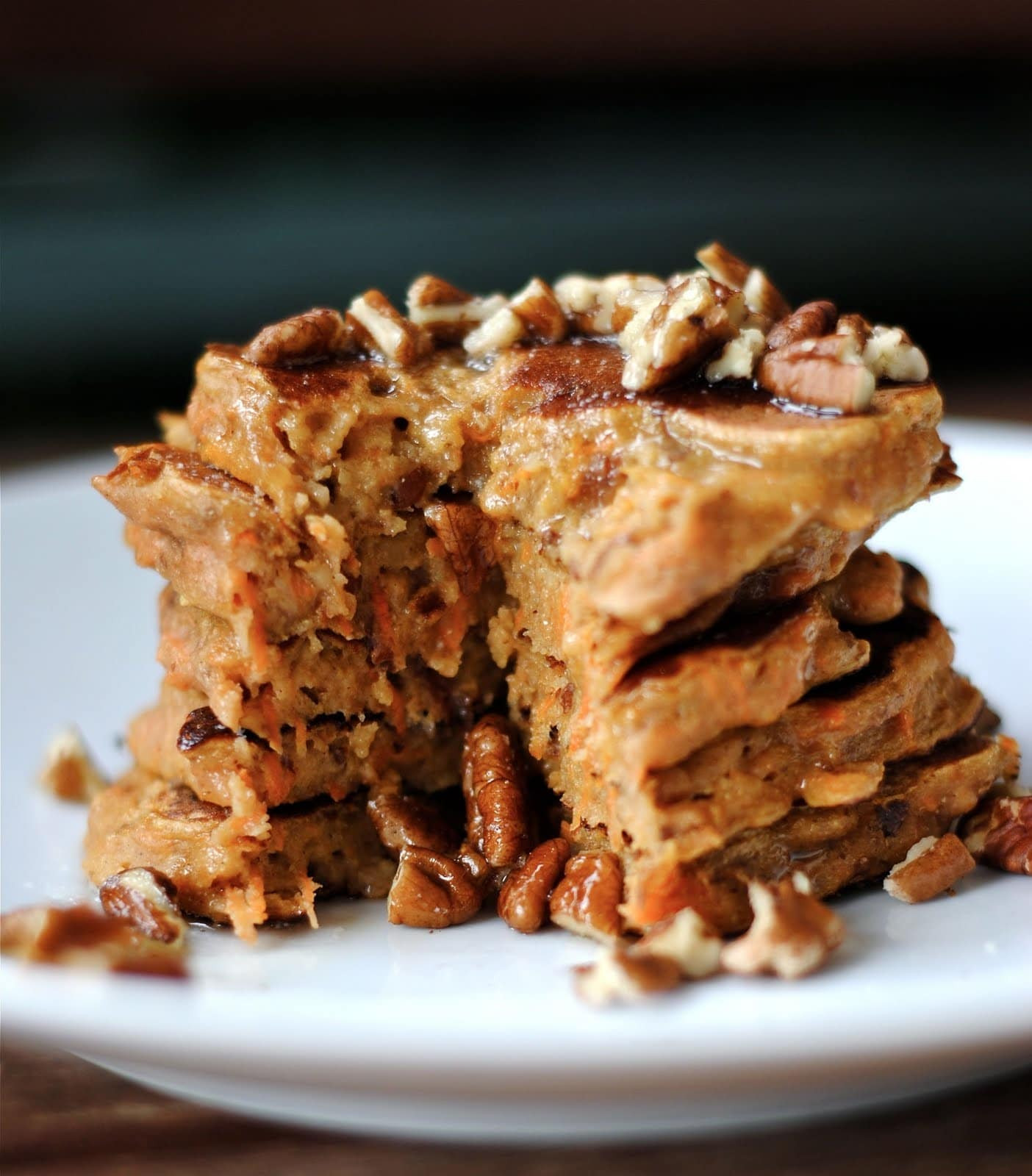 Carrot Cake Pancakes
 Low Sugar Carrot Cake Pancakes