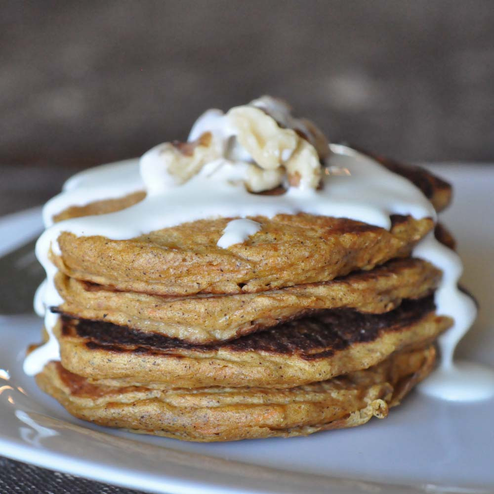 Carrot Cake Pancakes
 Scrumptious Carrot Cake Pancakes